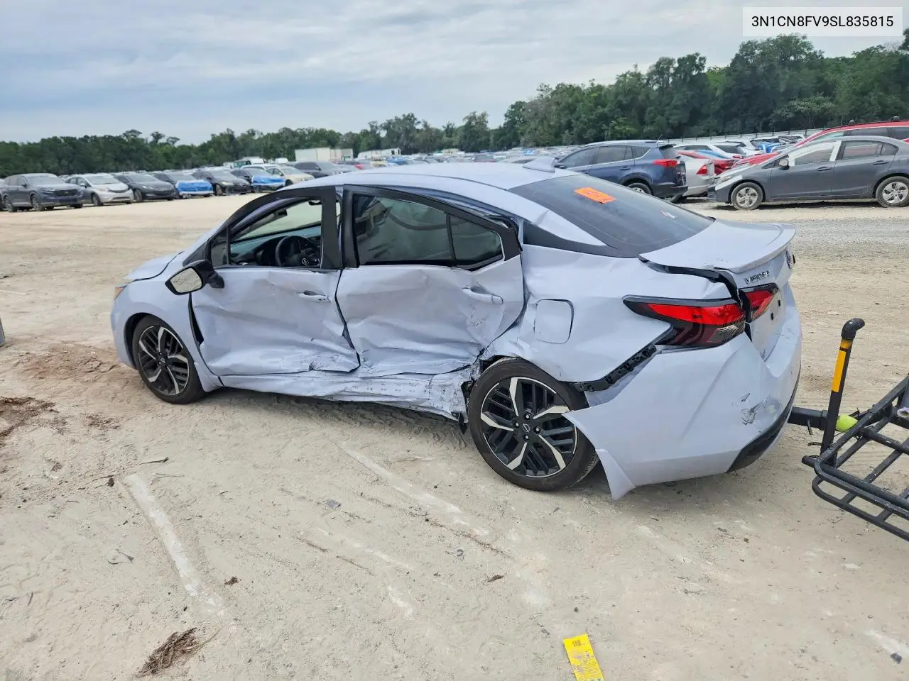 2025 Nissan Versa Sr VIN: 3N1CN8FV9SL835815 Lot: 56703366