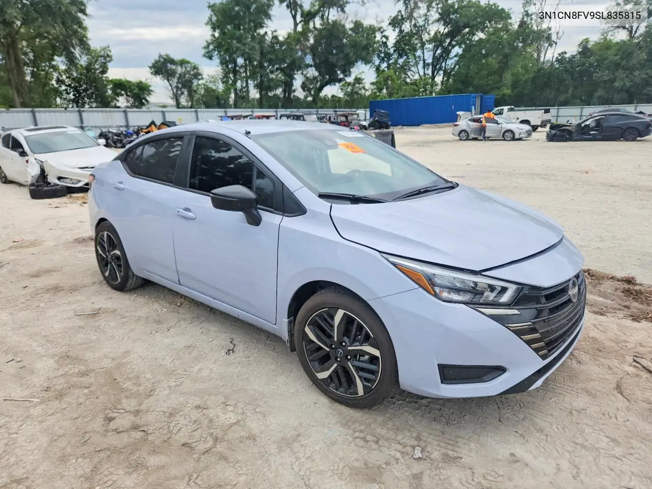 2025 Nissan Versa Sr VIN: 3N1CN8FV9SL835815 Lot: 56703366