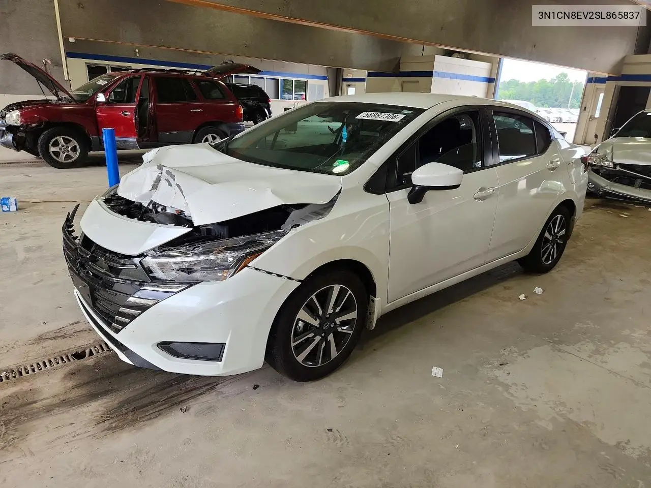 2025 Nissan Versa Sv VIN: 3N1CN8EV2SL865837 Lot: 56887306