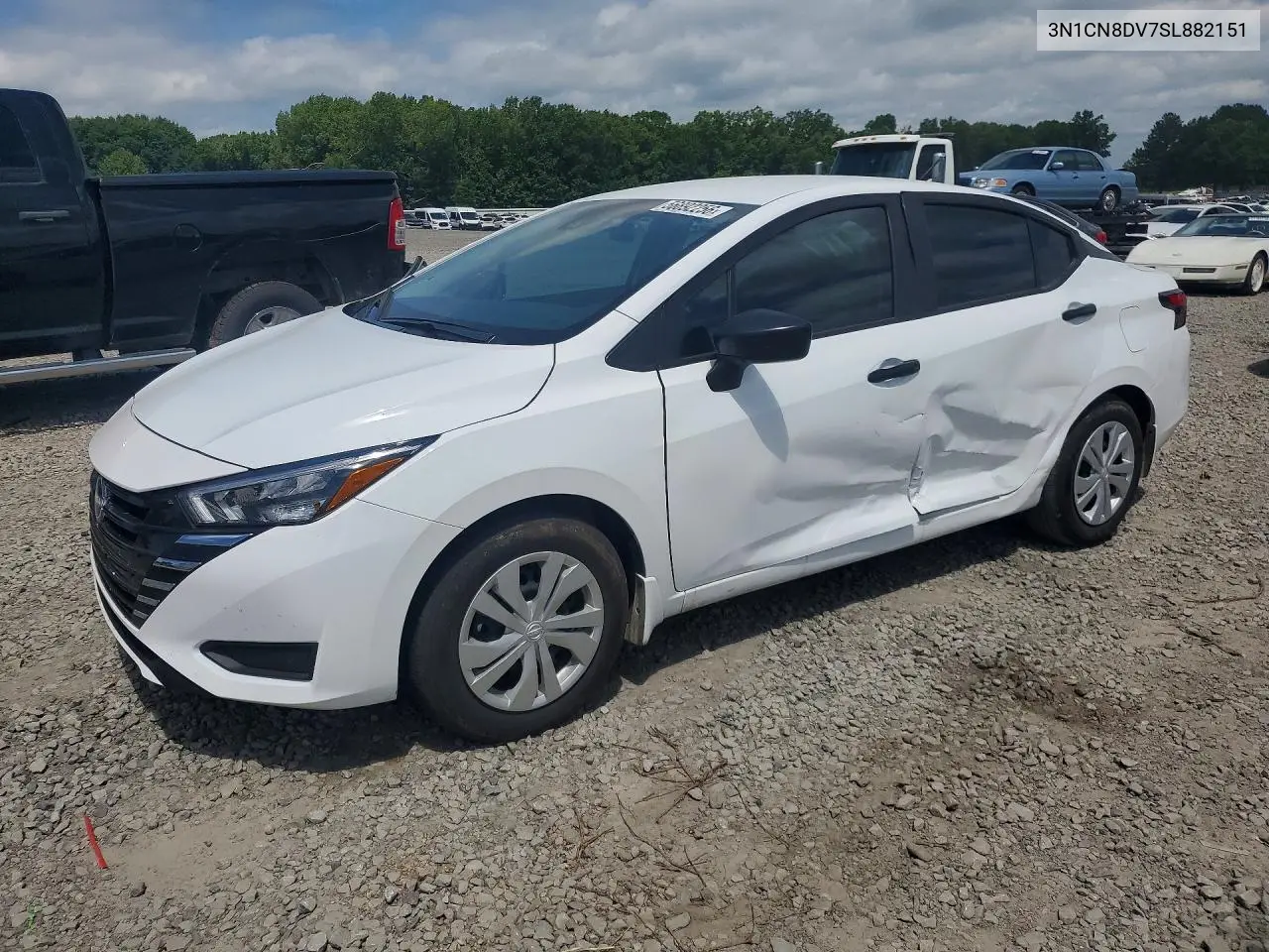 2025 Nissan Versa S VIN: 3N1CN8DV7SL882151 Lot: 56892256