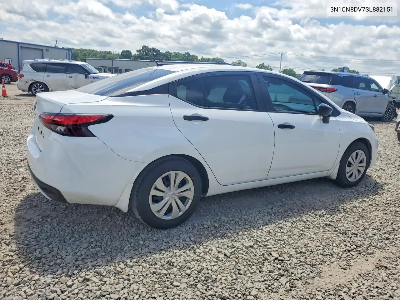 2025 Nissan Versa S VIN: 3N1CN8DV7SL882151 Lot: 56892256
