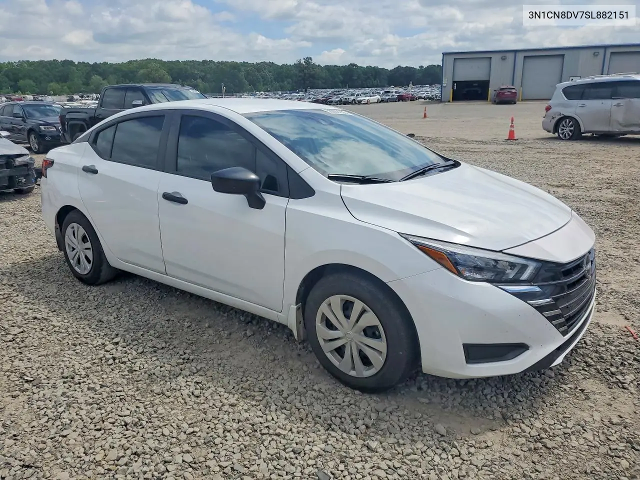 2025 Nissan Versa S VIN: 3N1CN8DV7SL882151 Lot: 56892256