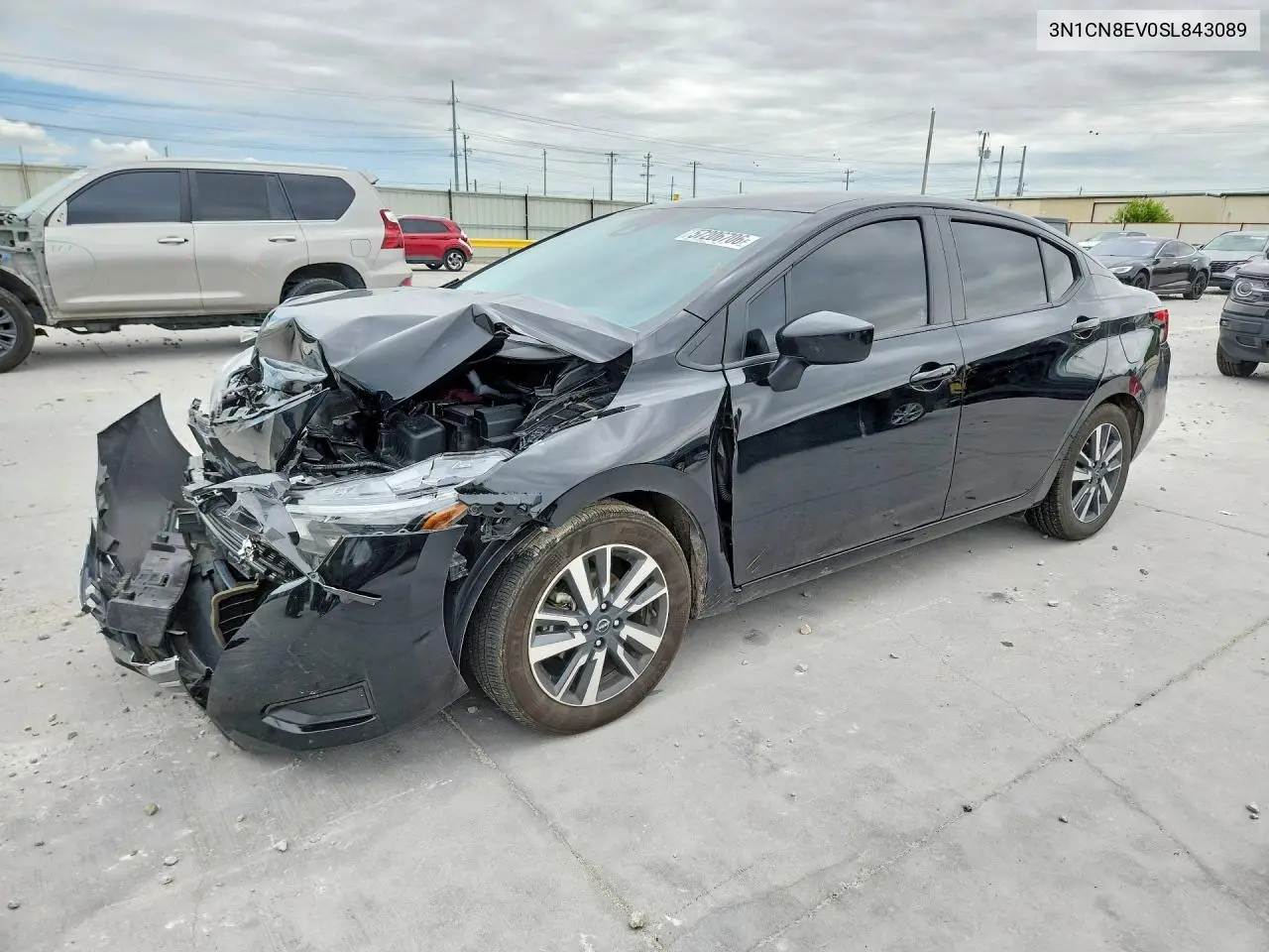 2025 Nissan Versa Sv VIN: 3N1CN8EV0SL843089 Lot: 57206706