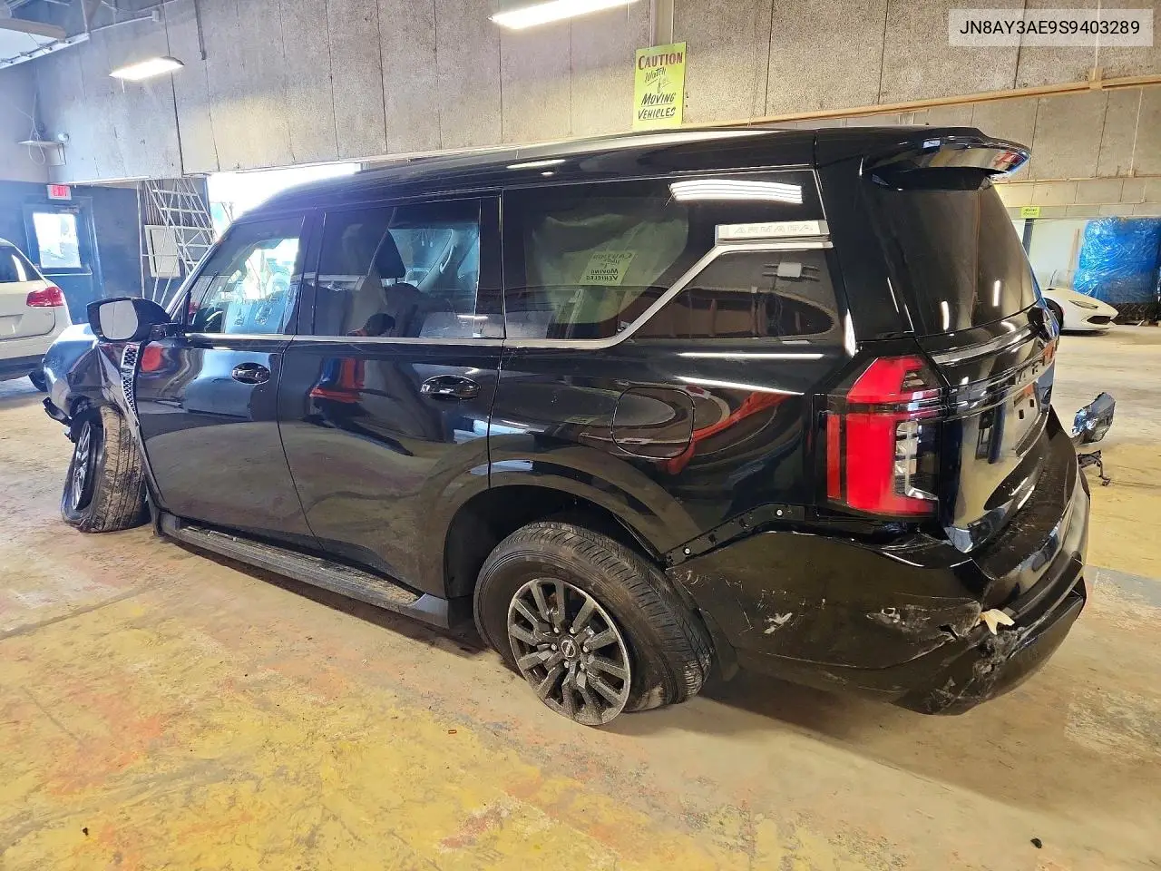 2025 Nissan Armada Sv VIN: JN8AY3AE9S9403289 Lot: 57471436