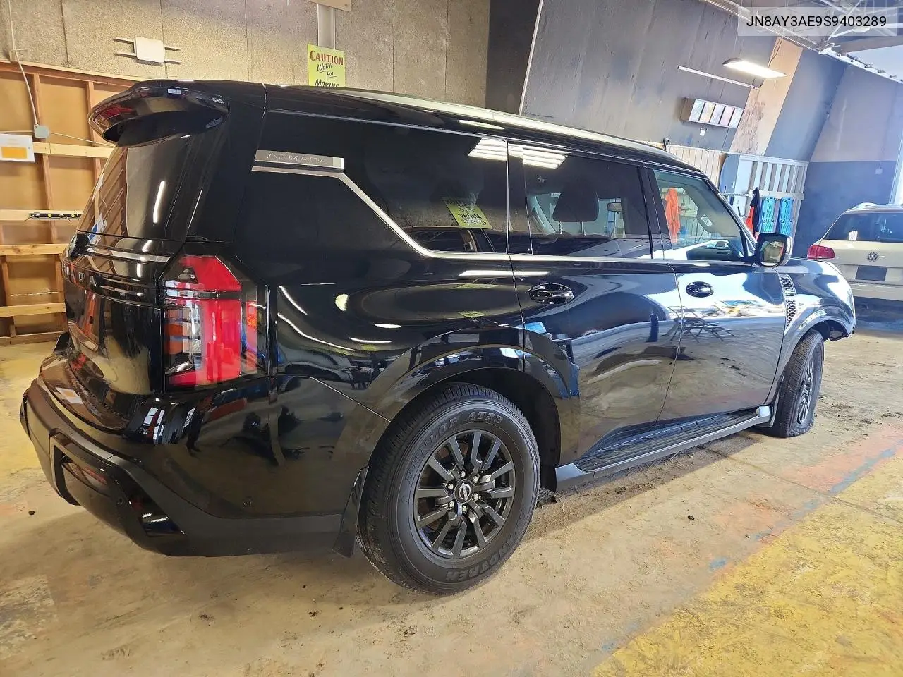 2025 Nissan Armada Sv VIN: JN8AY3AE9S9403289 Lot: 57471436