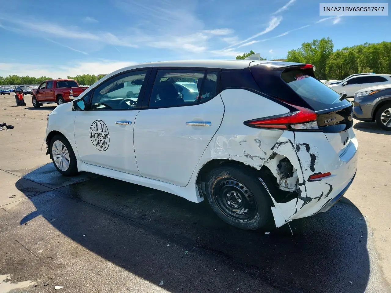 2025 Nissan Leaf S VIN: 1N4AZ1BV6SC557947 Lot: 57531306