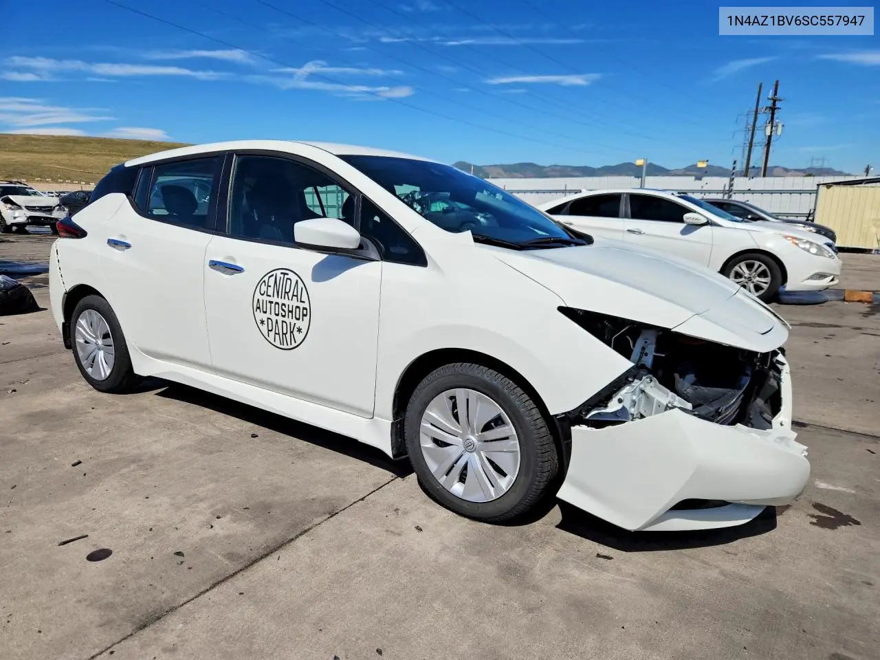 2025 Nissan Leaf S VIN: 1N4AZ1BV6SC557947 Lot: 57531306