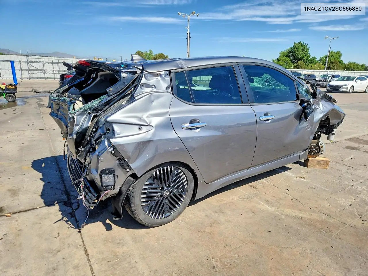 2025 Nissan Leaf Sv Plus VIN: 1N4CZ1CV2SC566880 Lot: 57780346