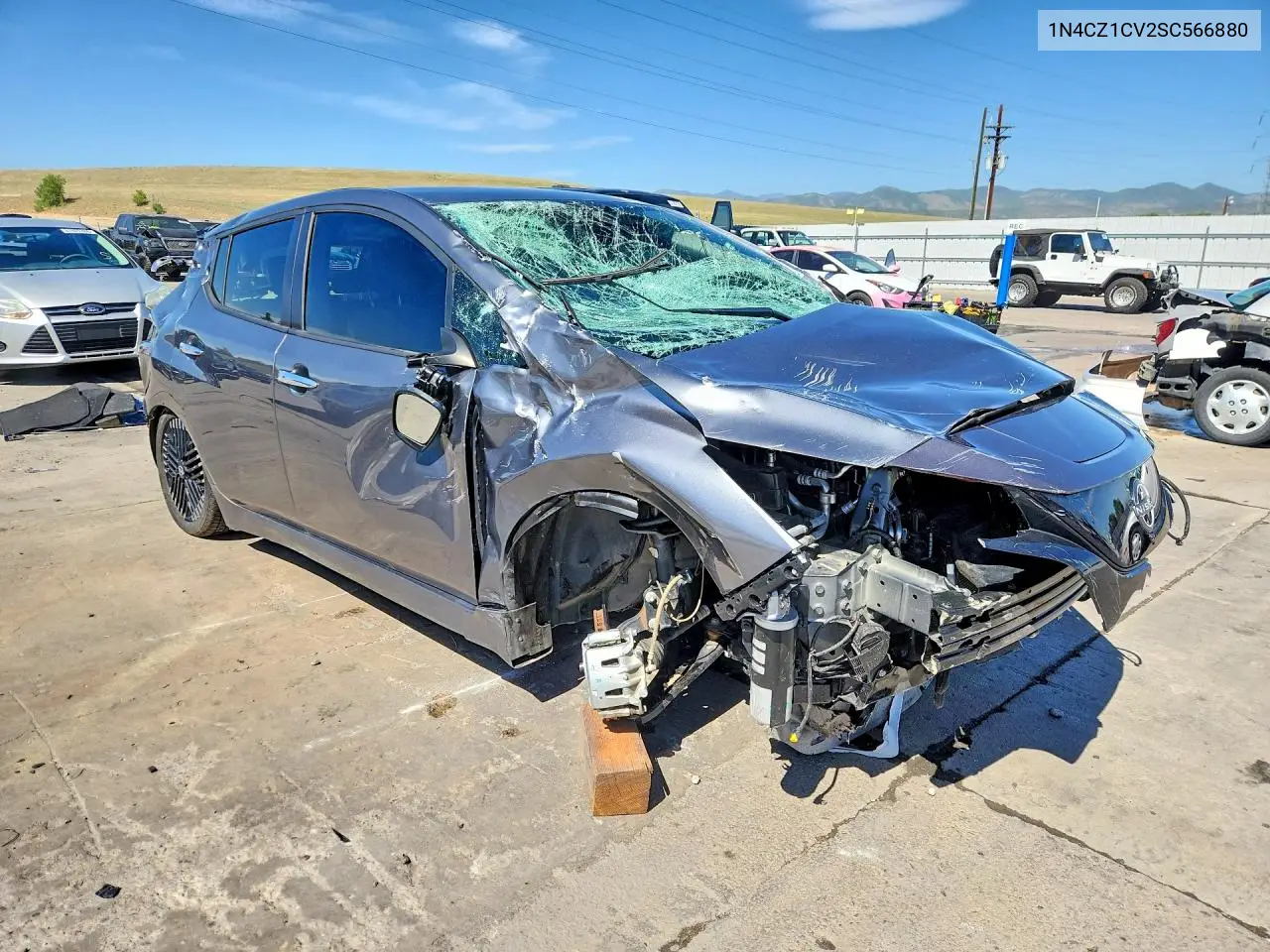 2025 Nissan Leaf Sv Plus VIN: 1N4CZ1CV2SC566880 Lot: 57780346