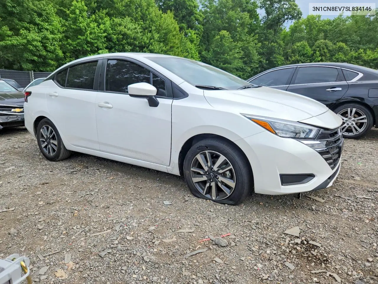 2025 Nissan Versa Sv VIN: 3N1CN8EV7SL834146 Lot: 57895276