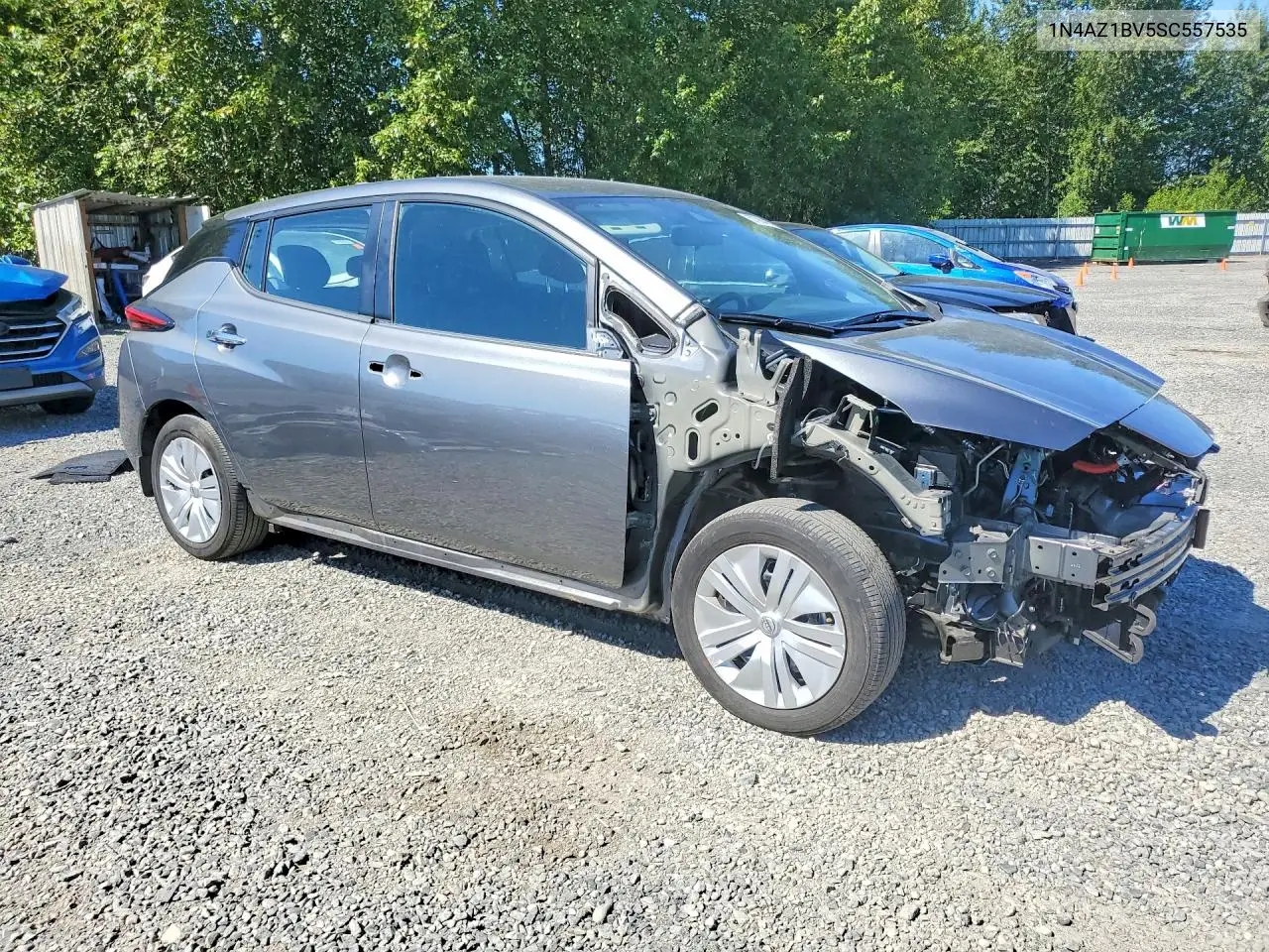 2025 Nissan Leaf S VIN: 1N4AZ1BV5SC557535 Lot: 57904776