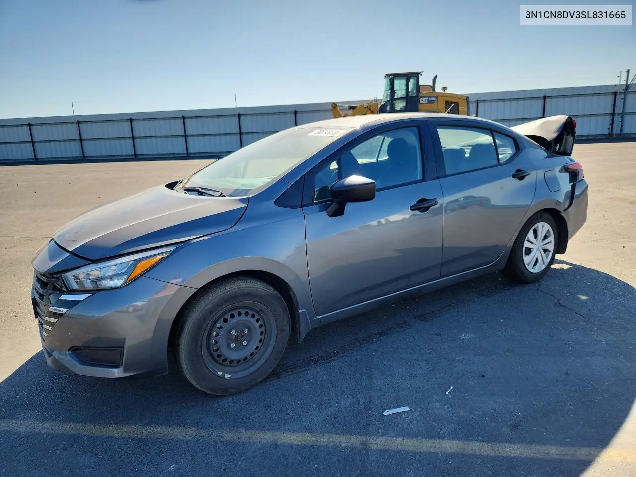 2025 Nissan Versa VIN: 3N1CN8DV3SL831665 Lot: 58615526