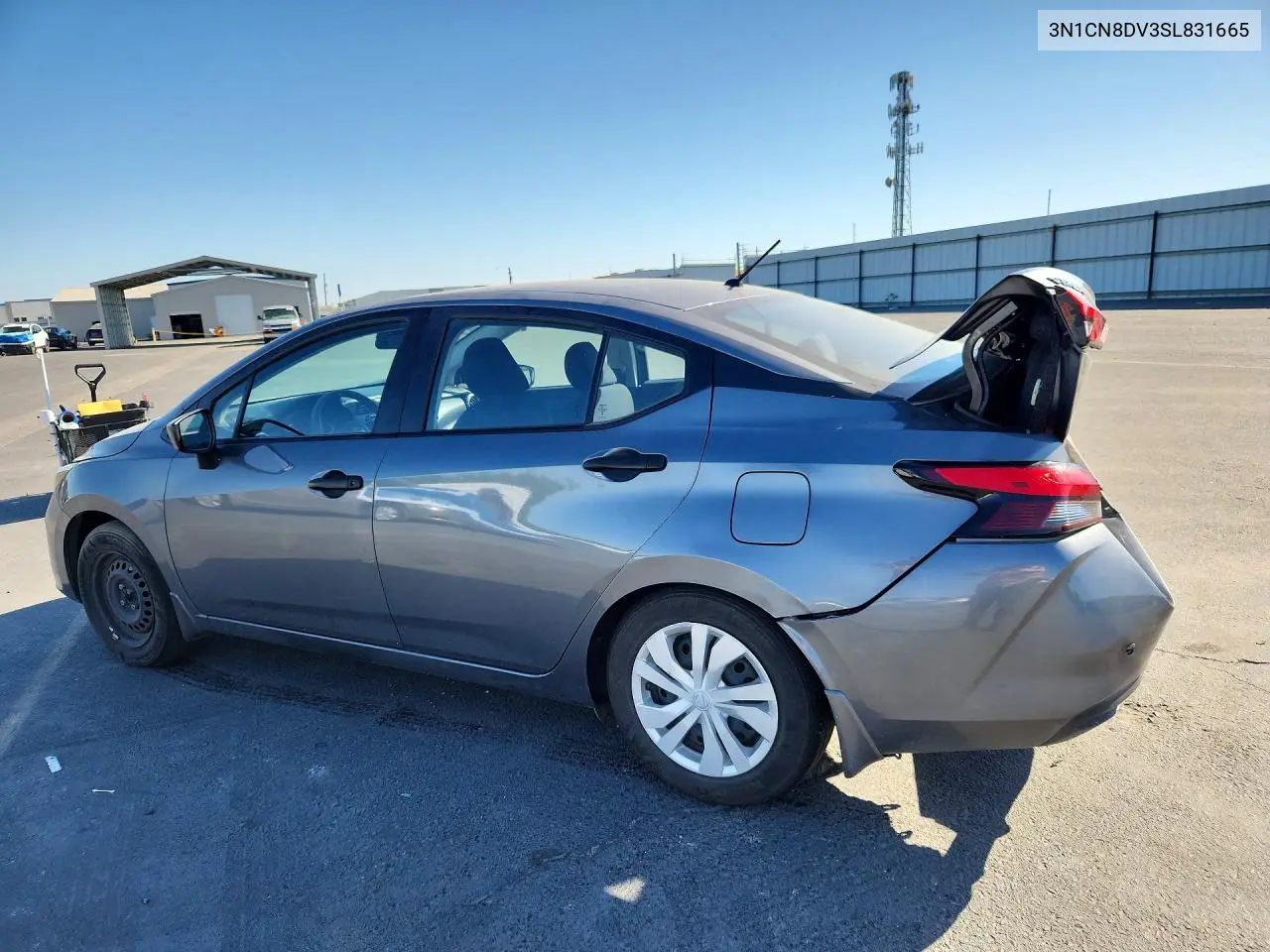 2025 Nissan Versa VIN: 3N1CN8DV3SL831665 Lot: 58615526