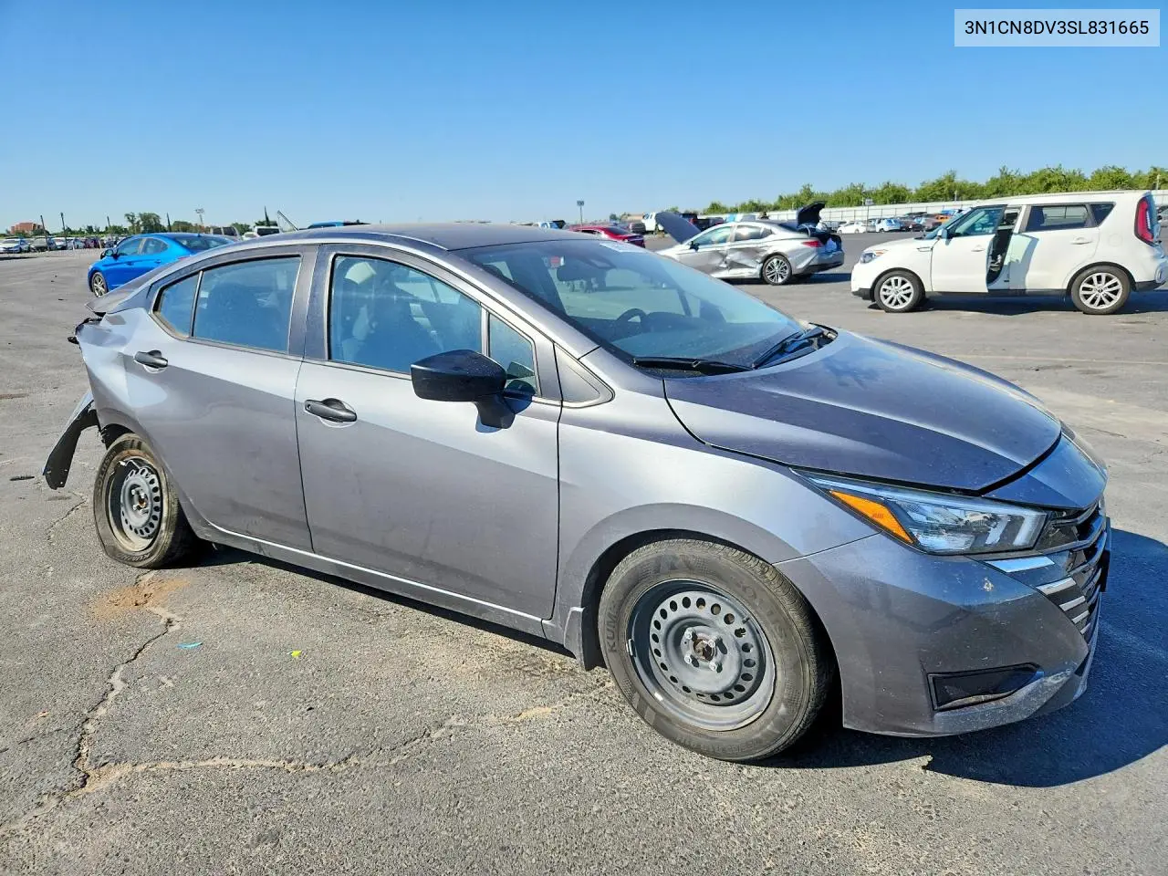 2025 Nissan Versa VIN: 3N1CN8DV3SL831665 Lot: 58615526