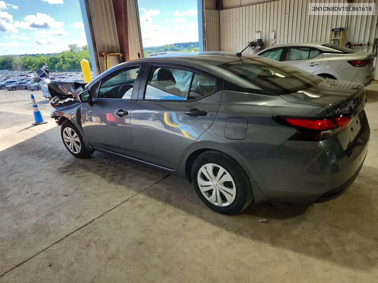 2025 Nissan Versa S VIN: 3N1CN8DV1SL861618 Lot: 58643386