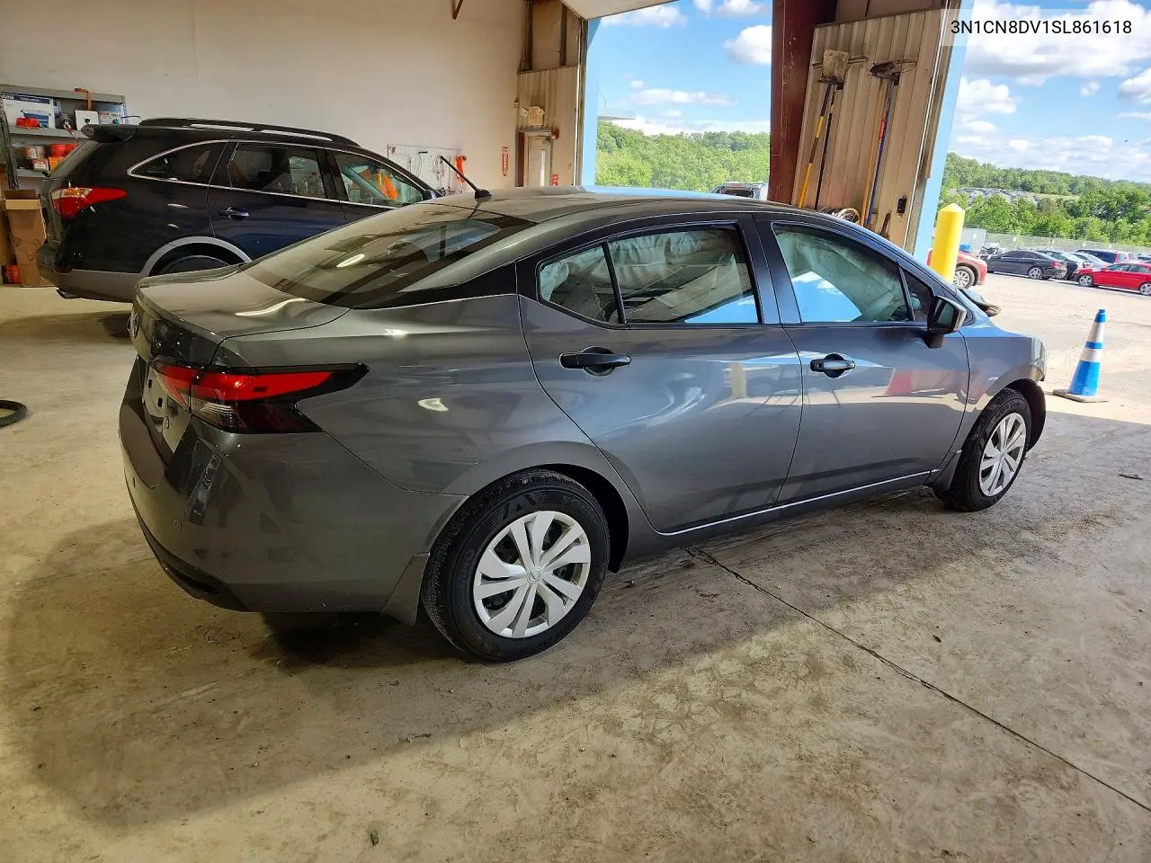 2025 Nissan Versa S VIN: 3N1CN8DV1SL861618 Lot: 58643386