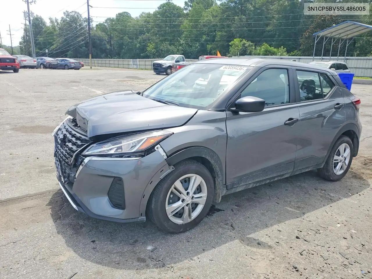 2025 Nissan Kicks Play S VIN: 3N1CP5BV5SL486005 Lot: 62059436
