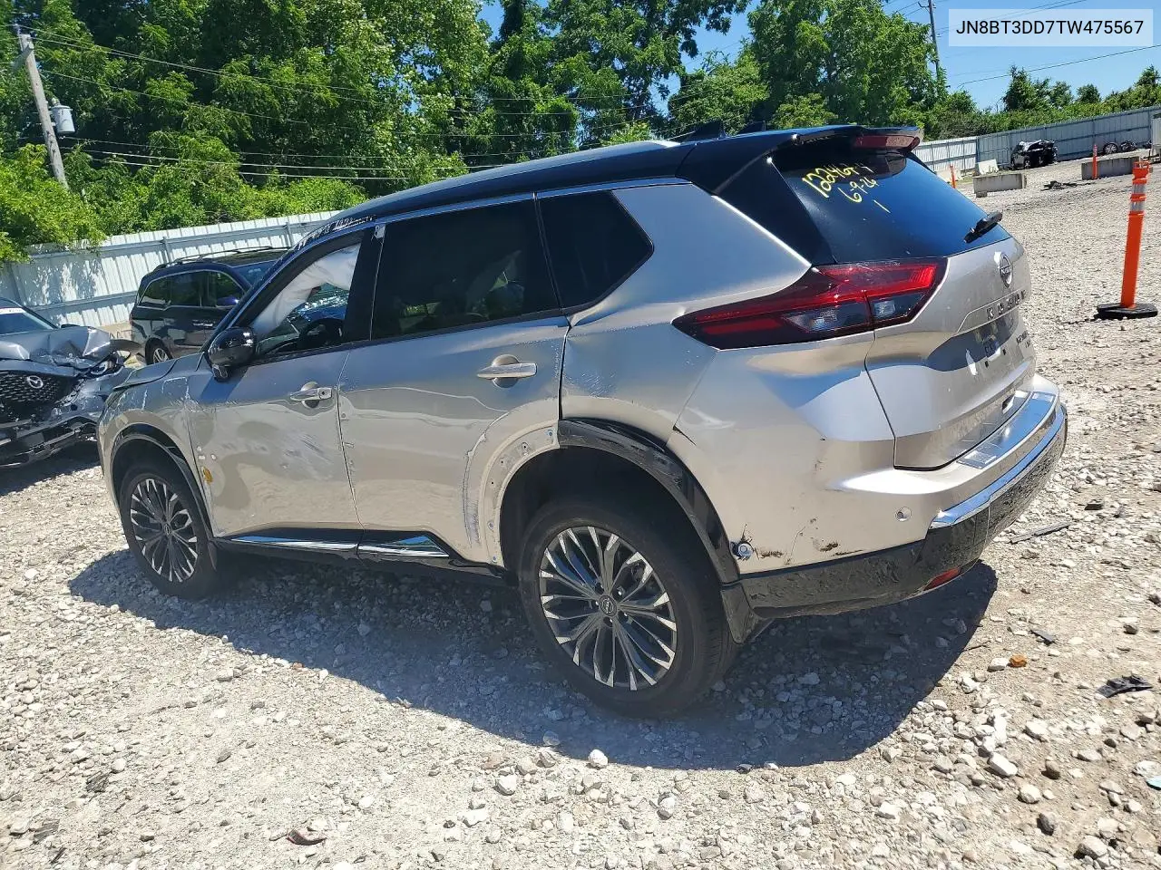 2026 Nissan Rogue Platinum VIN: JN8BT3DD7TW475567 Lot: 57077706