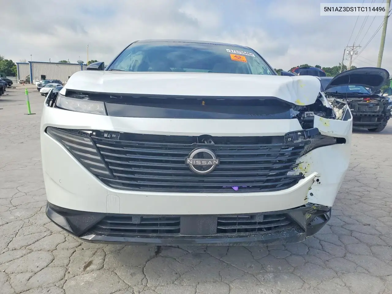 2026 Nissan Murano Platinum VIN: 5N1AZ3DS1TC114496 Lot: 57575546