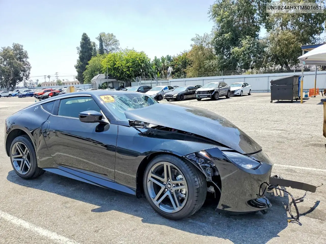 2026 Nissan Z Sport VIN: JN1BZ4AHXTM501651 Lot: 58621366