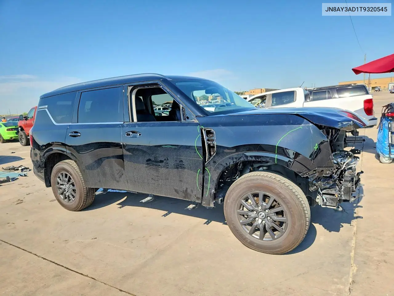 2026 Nissan Armada Sv VIN: JN8AY3AD1T9320545 Lot: 59370426