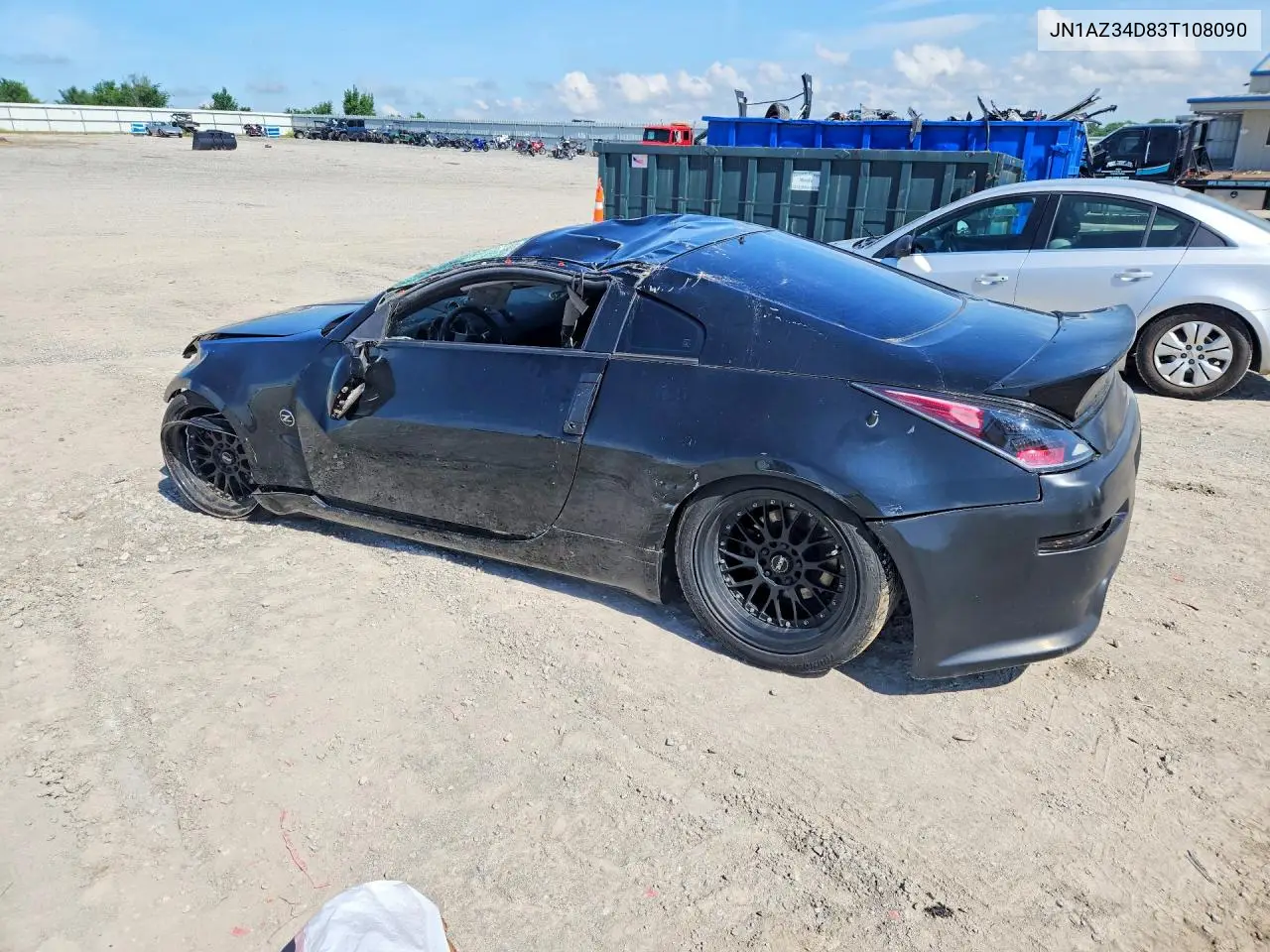 2003 Nissan 350Z Coupe VIN: JN1AZ34D83T108090 Lot: 55135666