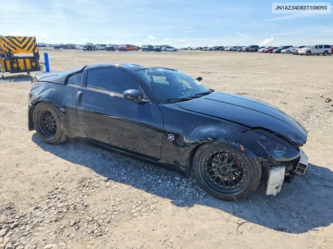 2003 Nissan 350Z Coupe VIN: JN1AZ34D83T108090 Lot: 55135666