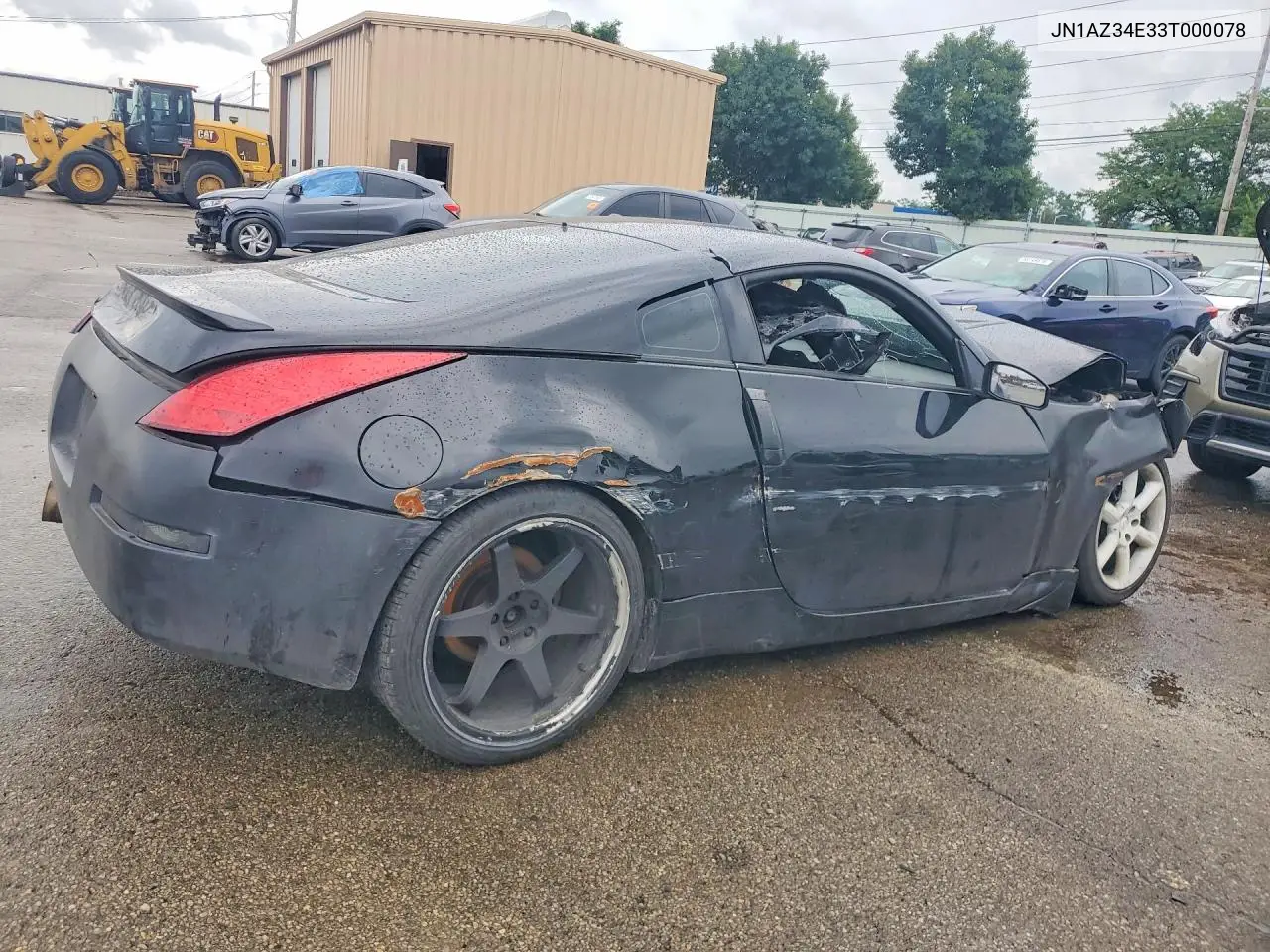 2003 Nissan 350Z Coupe VIN: JN1AZ34E33T000078 Lot: 58892676