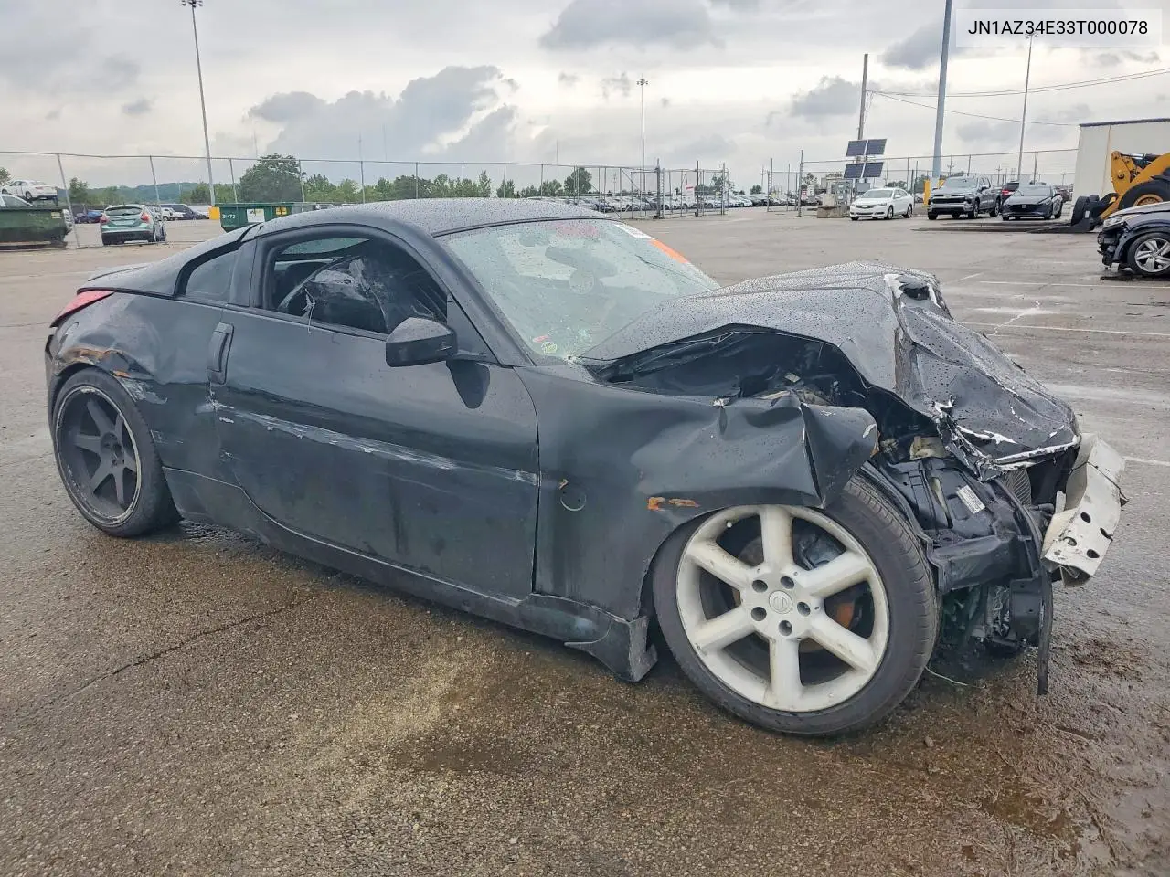 2003 Nissan 350Z Coupe VIN: JN1AZ34E33T000078 Lot: 58892676