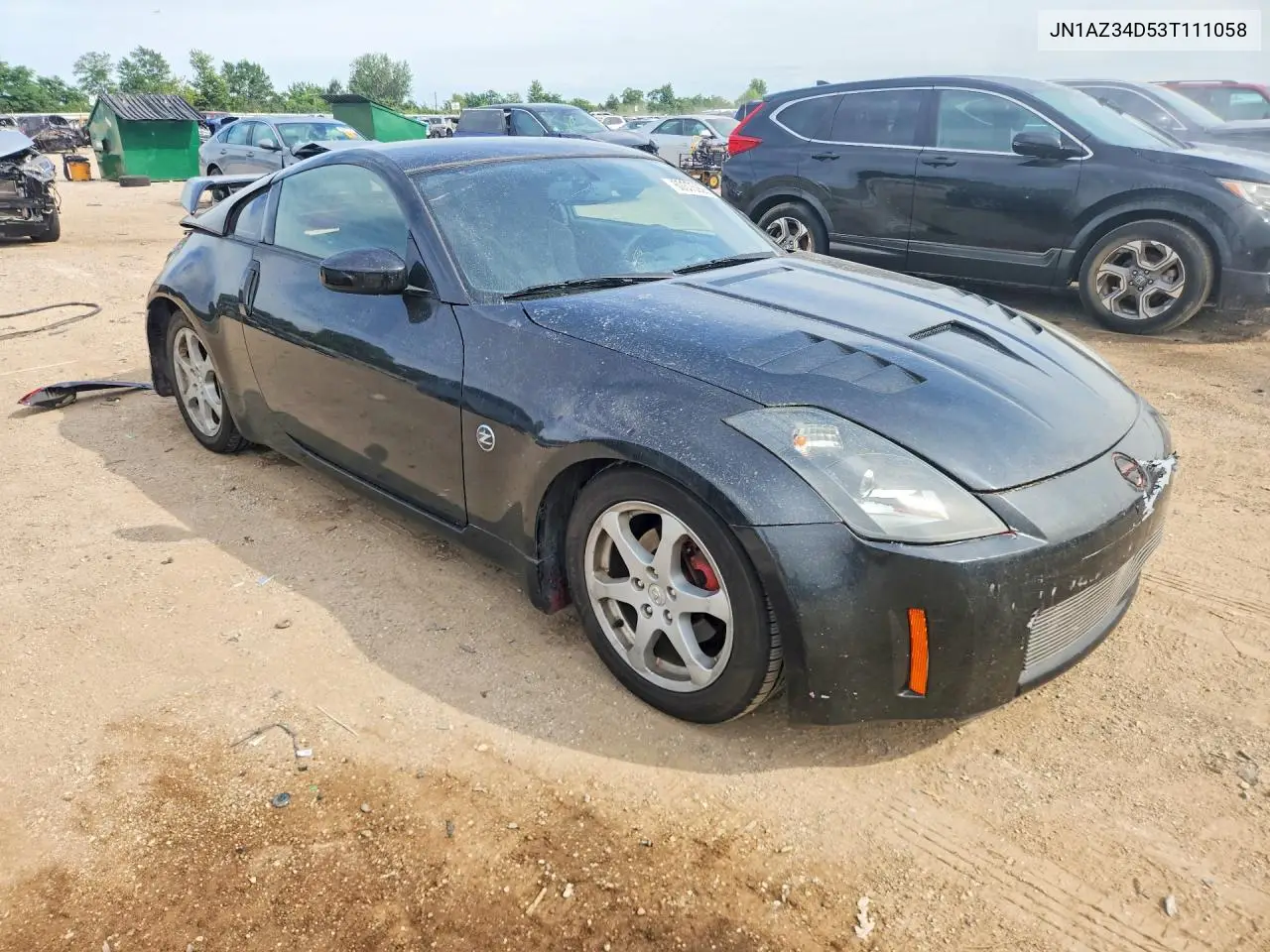 2003 Nissan 350Z Coupe VIN: JN1AZ34D53T111058 Lot: 60375926