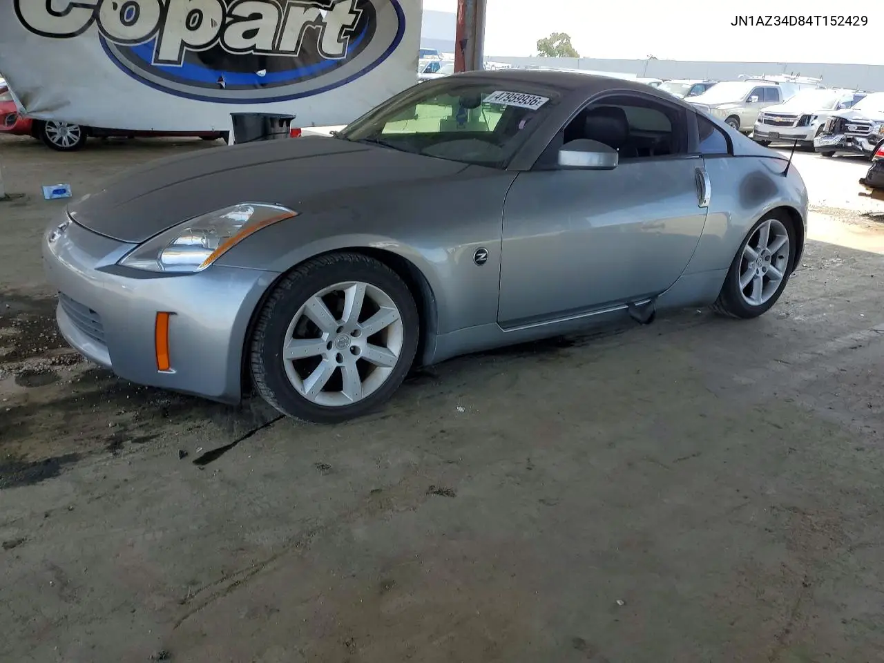 2004 Nissan 350Z Base VIN: JN1AZ34D84T152429 Lot: 47959936