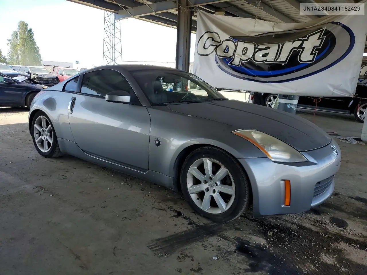 2004 Nissan 350Z Base VIN: JN1AZ34D84T152429 Lot: 47959936