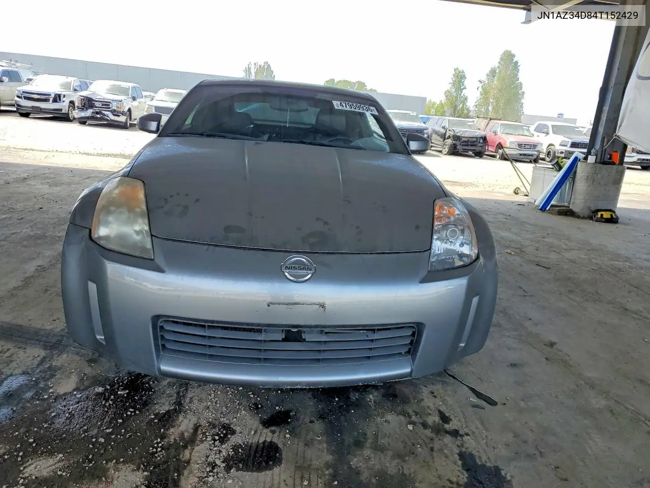 2004 Nissan 350Z Base VIN: JN1AZ34D84T152429 Lot: 47959936