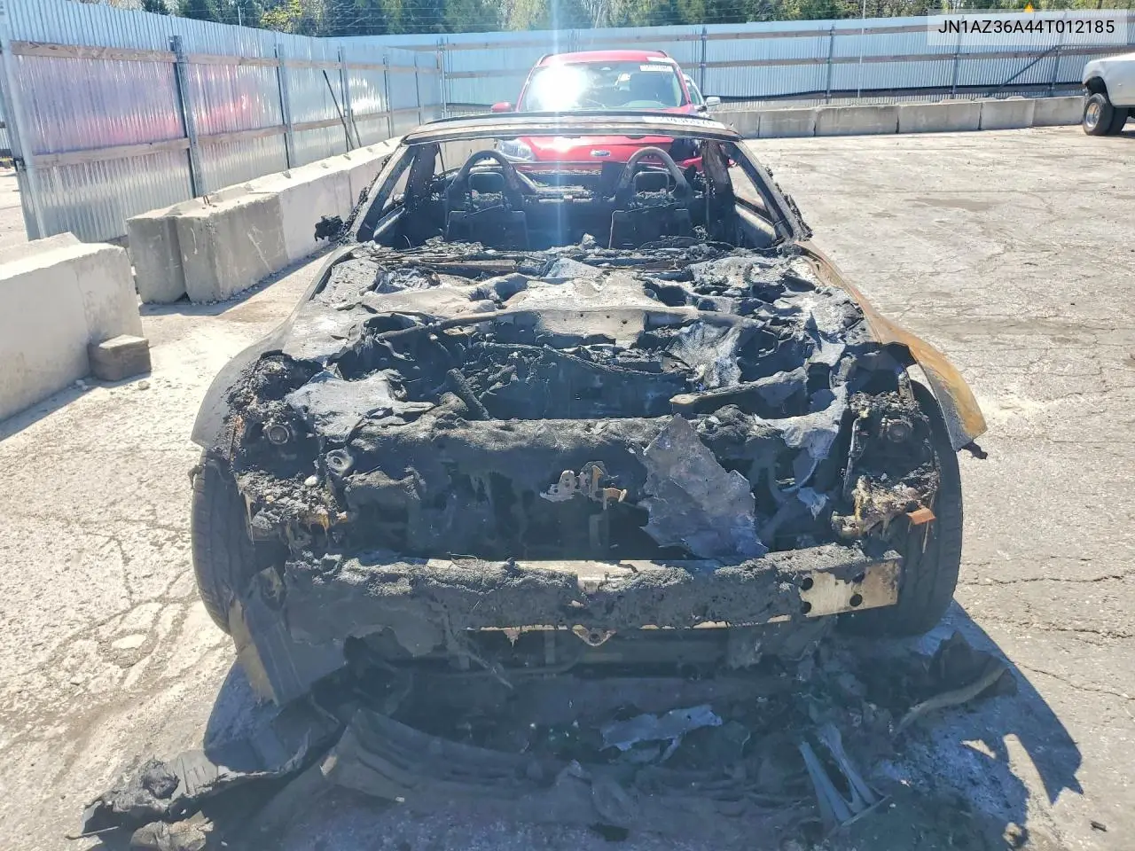 2004 Nissan 350Z Roadster VIN: JN1AZ36A44T012185 Lot: 50436076
