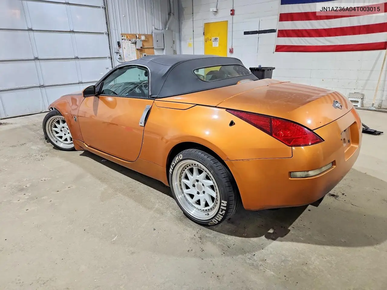2004 Nissan 350Z Roadster VIN: JN1AZ36A04T003015 Lot: 51839456