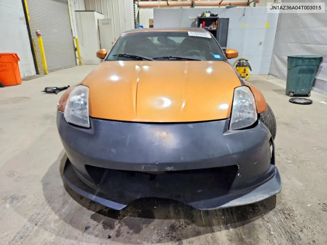 2004 Nissan 350Z Roadster VIN: JN1AZ36A04T003015 Lot: 51839456