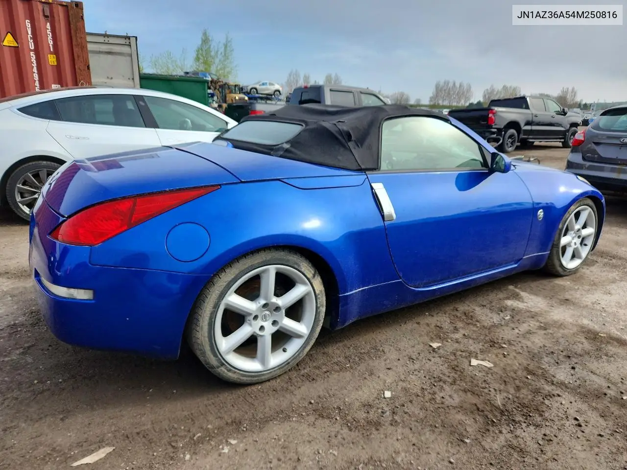 2004 Nissan 350Z Roadster VIN: JN1AZ36A54M250816 Lot: 52984746