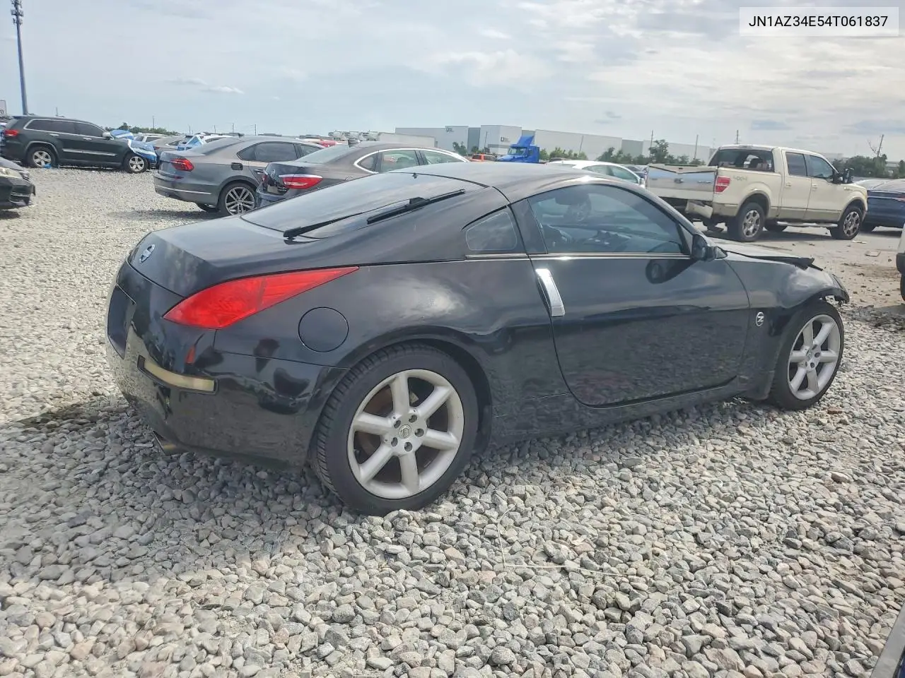 2004 Nissan 350Z Coupe VIN: JN1AZ34E54T061837 Lot: 54682776