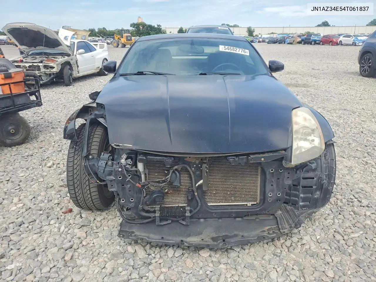 2004 Nissan 350Z Coupe VIN: JN1AZ34E54T061837 Lot: 54682776