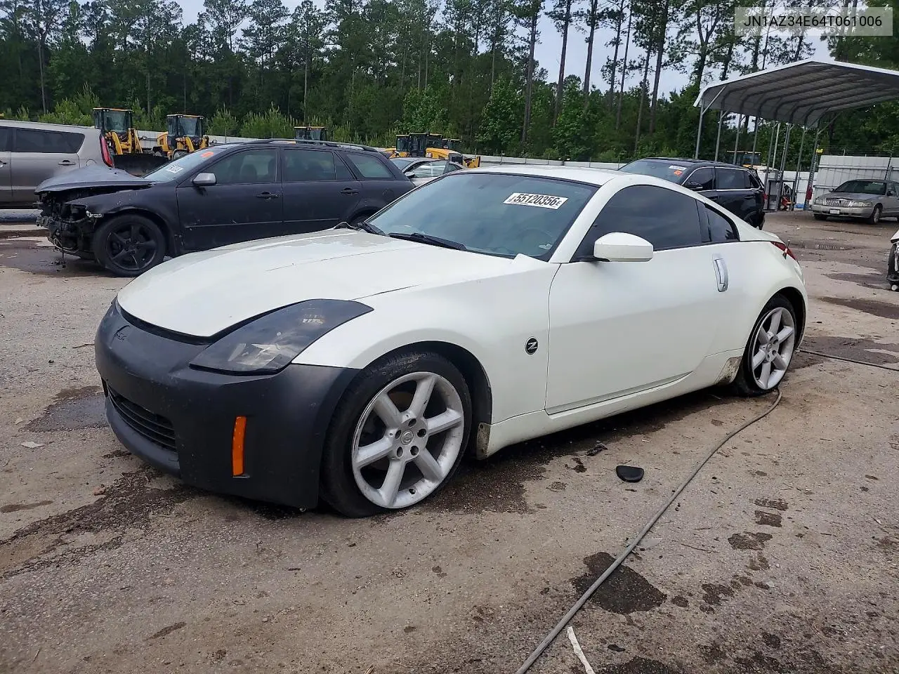2004 Nissan 350Z Coupe VIN: JN1AZ34E64T061006 Lot: 55120356