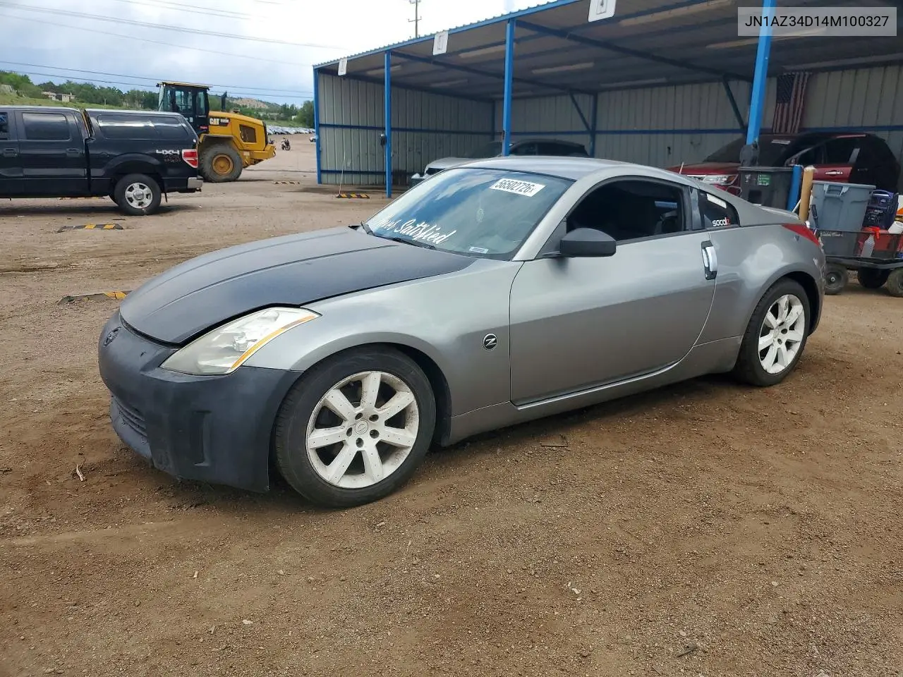 2004 Nissan 350Z Base VIN: JN1AZ34D14M100327 Lot: 56502726