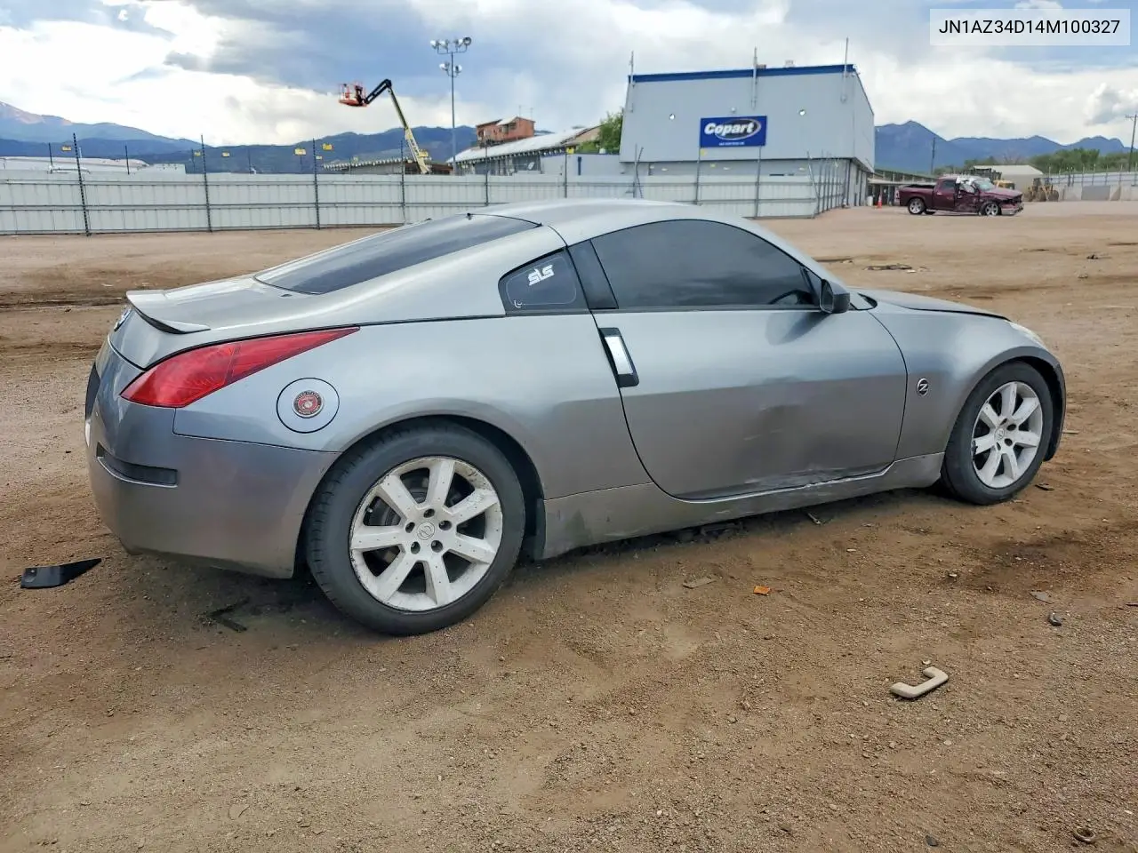 2004 Nissan 350Z Base VIN: JN1AZ34D14M100327 Lot: 56502726