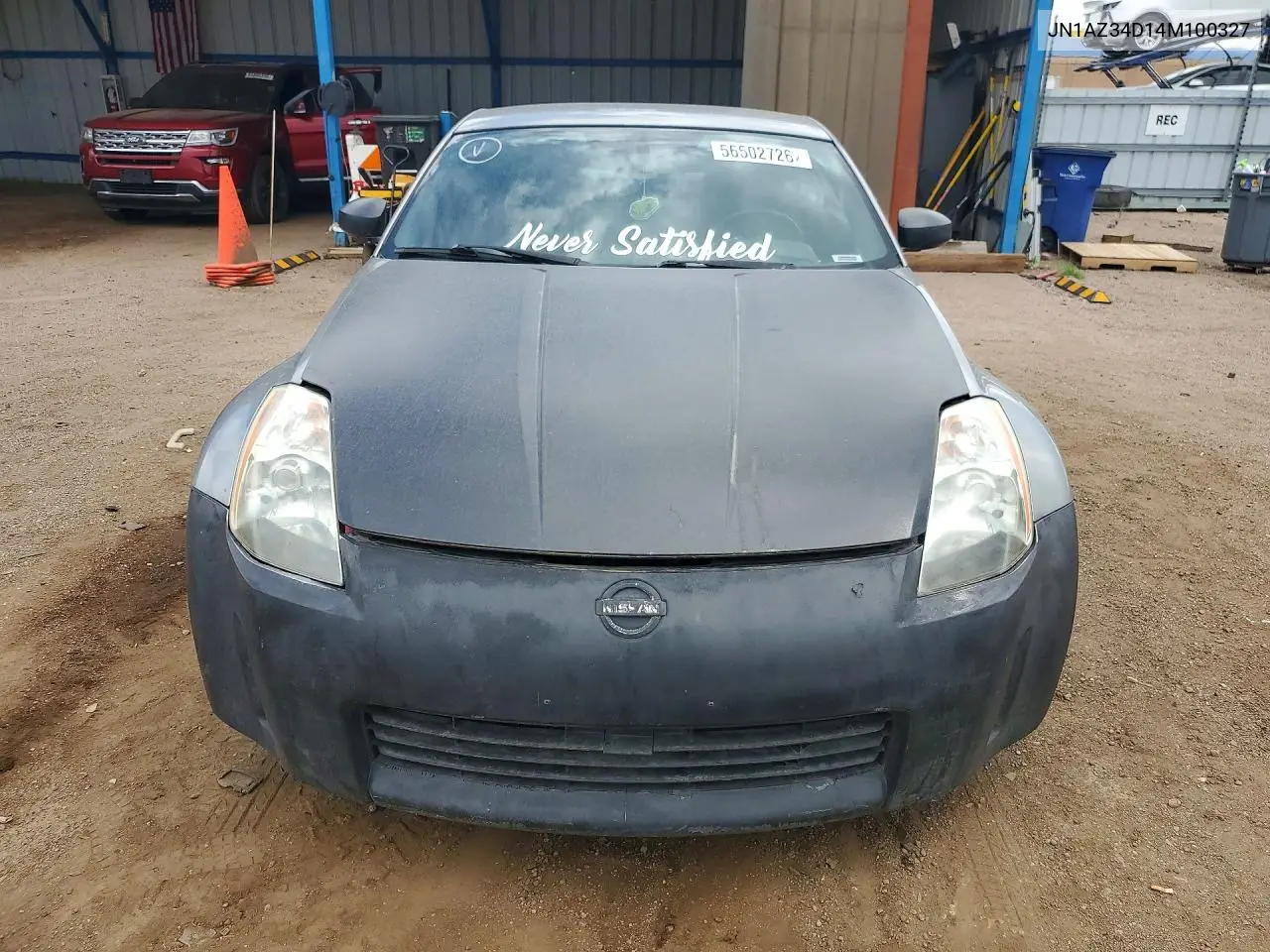 2004 Nissan 350Z Base VIN: JN1AZ34D14M100327 Lot: 56502726