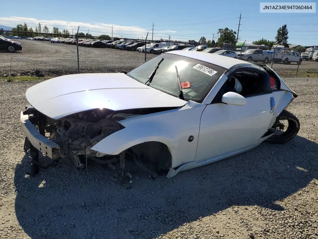 2004 Nissan 350Z Coupe VIN: JN1AZ34E94T060464 Lot: 58612746