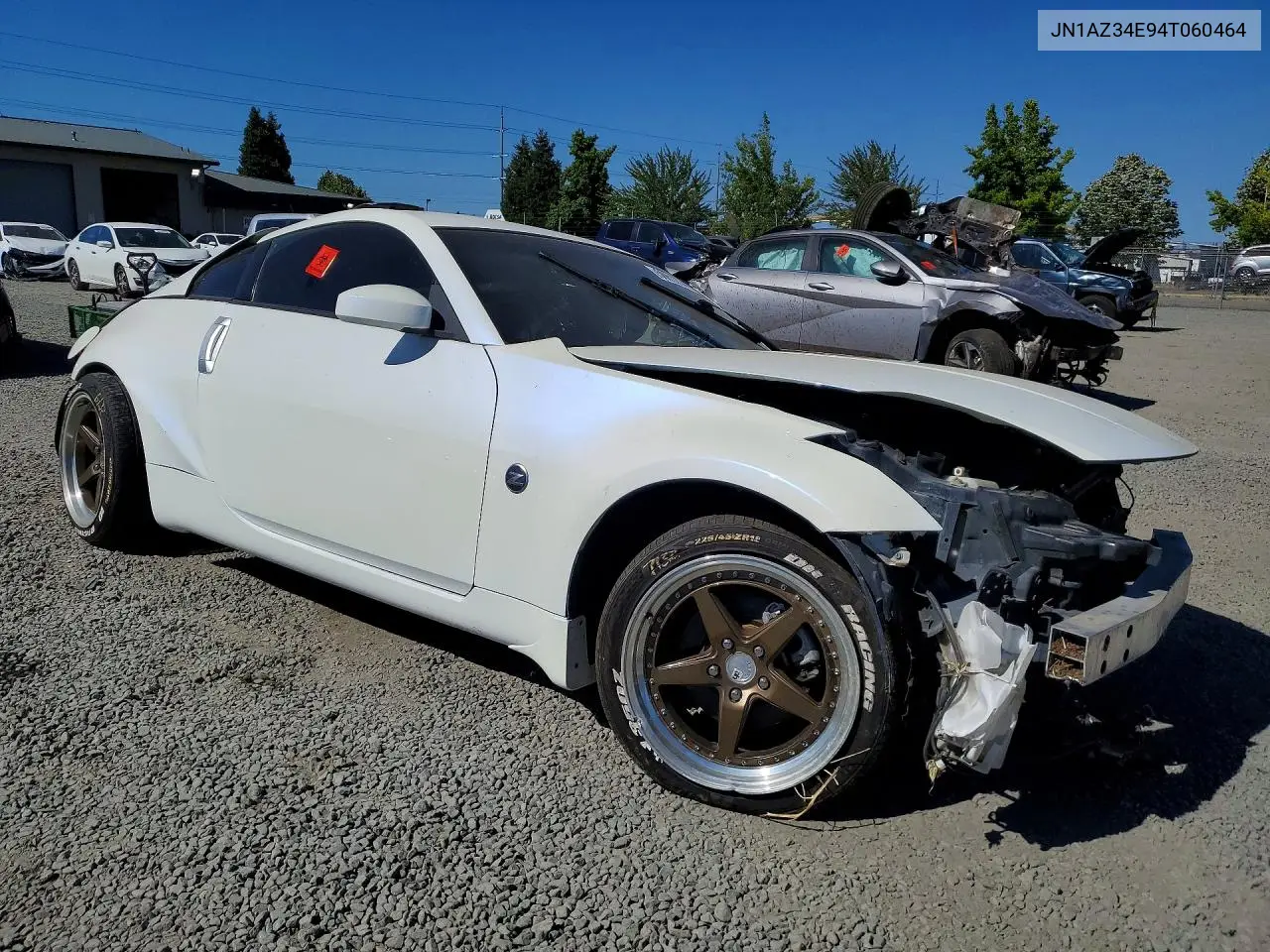 2004 Nissan 350Z Coupe VIN: JN1AZ34E94T060464 Lot: 58612746