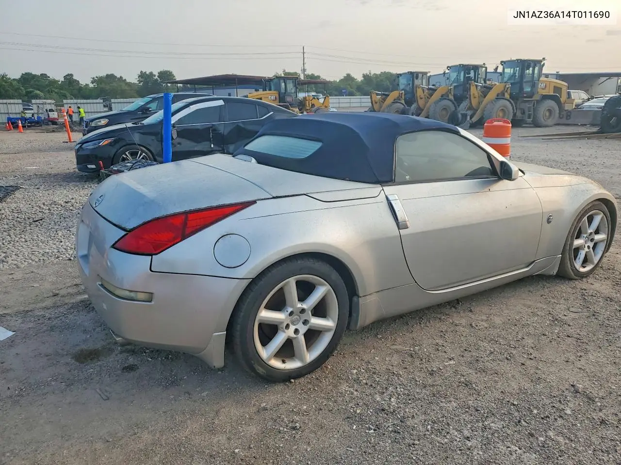 2004 Nissan 350Z Roadster VIN: JN1AZ36A14T011690 Lot: 58750516
