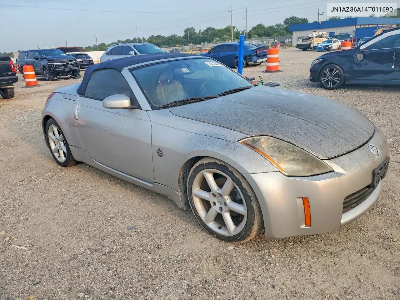 2004 Nissan 350Z Roadster VIN: JN1AZ36A14T011690 Lot: 58750516