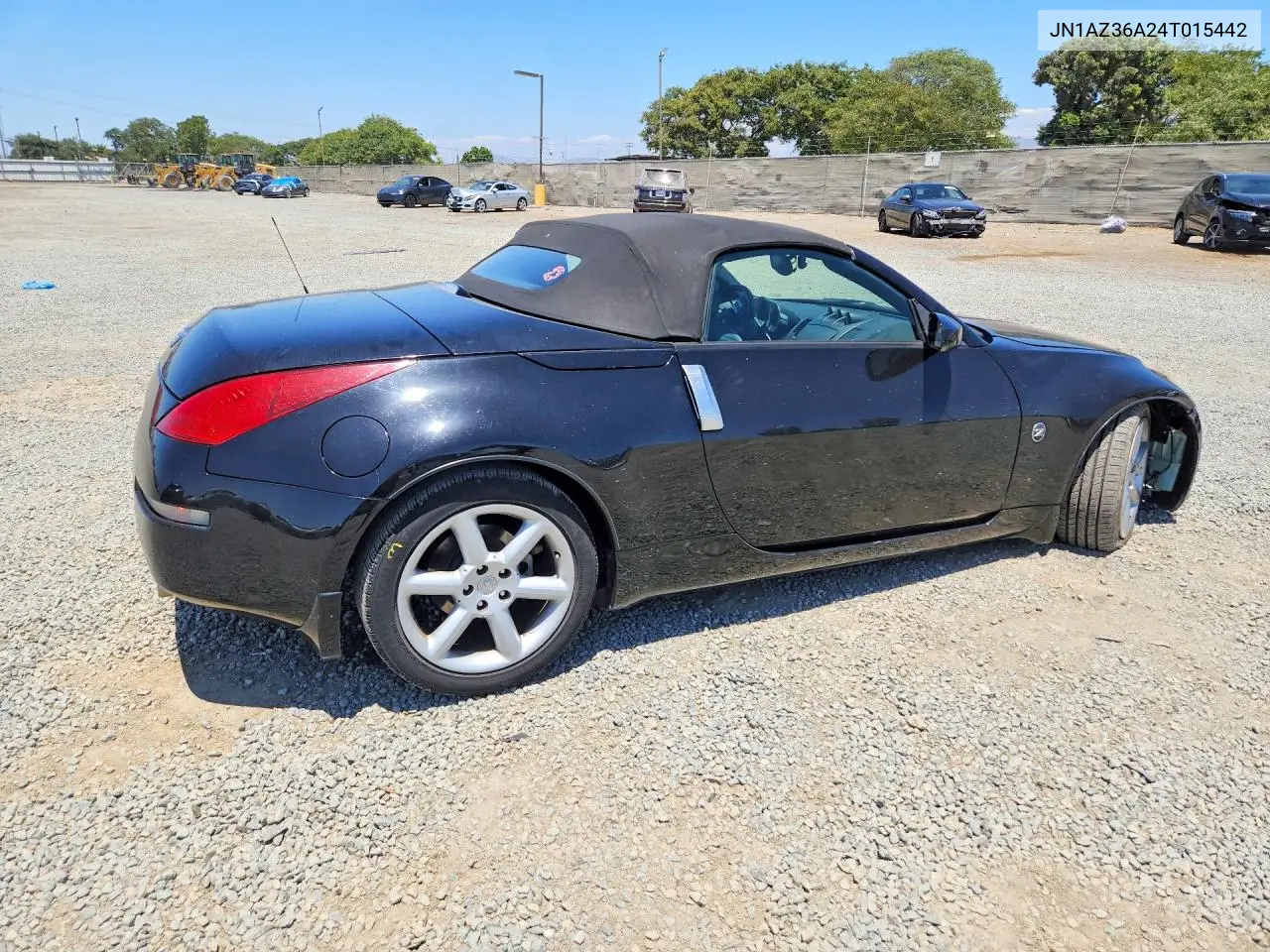 2004 Nissan 350Z Roadster VIN: JN1AZ36A24T015442 Lot: 59406786
