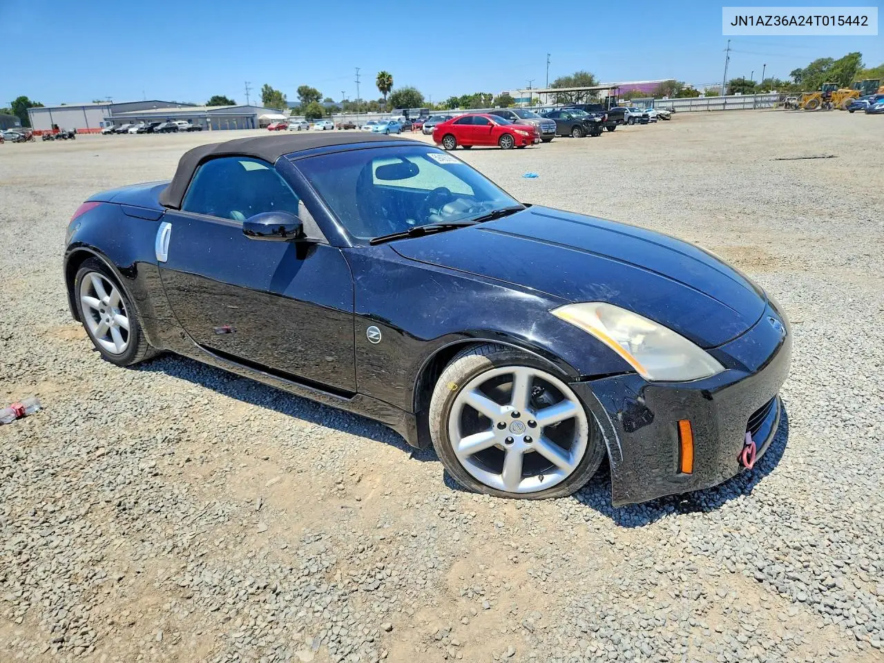 2004 Nissan 350Z Roadster VIN: JN1AZ36A24T015442 Lot: 59406786