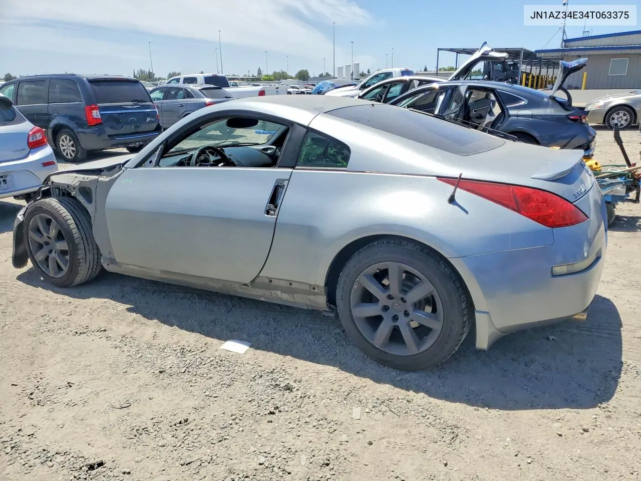 2004 Nissan 350Z Coupe VIN: JN1AZ34E34T063375 Lot: 59591466